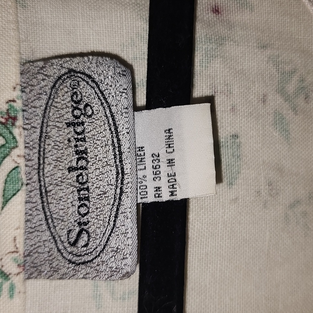 Stonebridge Size 10 100% Linen Off White Button Up Blouse Vintage - Picture 5 of 7